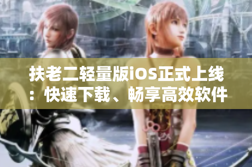 扶老二輕量版iOS正式上線：快速下載、暢享高效軟件！