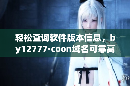 輕松查詢軟件版本信息，by12777·coon域名可靠高效