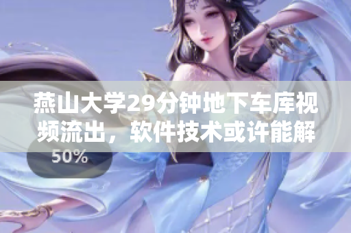 燕山大學(xué)29分鐘地下車庫視頻流出，軟件技術(shù)或許能解開謎團(tuán)