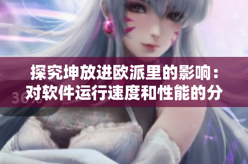 探究坤放進(jìn)歐派里的影響：對(duì)軟件運(yùn)行速度和性能的分析