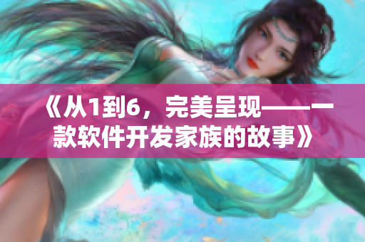 《從1到6，完美呈現(xiàn)——一款軟件開發(fā)家族的故事》