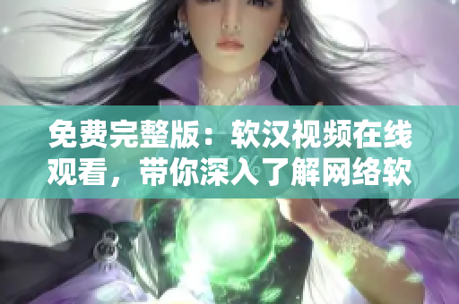 免費(fèi)完整版：軟漢視頻在線觀看，帶你深入了解網(wǎng)絡(luò)軟件的使用技巧