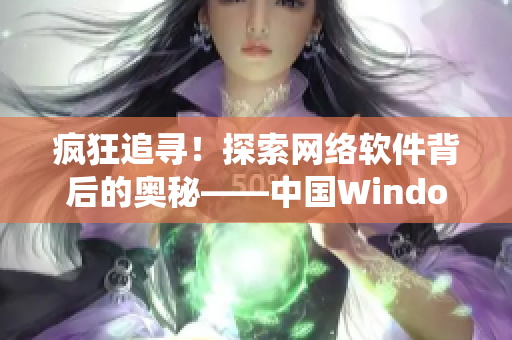 瘋狂追尋！探索網(wǎng)絡軟件背后的奧秘——中國Windows系統(tǒng)的逆襲經(jīng)歷