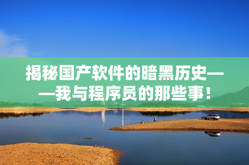 揭秘國產(chǎn)軟件的暗黑歷史——我與程序員的那些事！