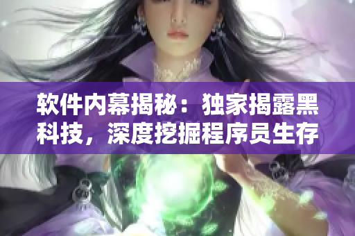 軟件內(nèi)幕揭秘：獨(dú)家揭露黑科技，深度挖掘程序員生存技巧！