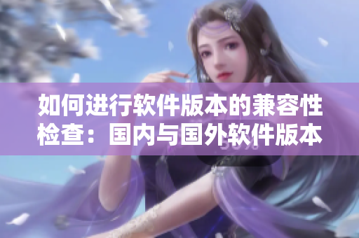 如何進(jìn)行軟件版本的兼容性檢查：國內(nèi)與國外軟件版本對(duì)照指南