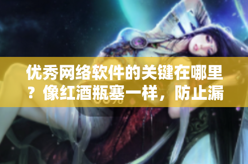 優(yōu)秀網(wǎng)絡(luò)軟件的關(guān)鍵在哪里？像紅酒瓶塞一樣，防止漏洞流失重要數(shù)據(jù)