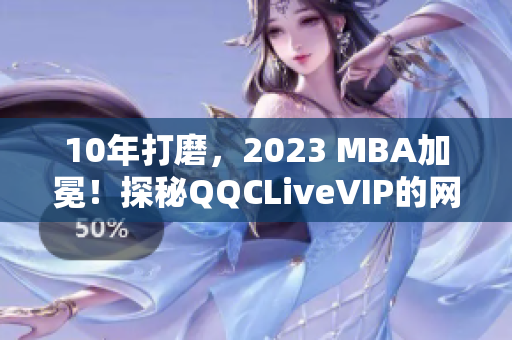 10年打磨，2023 MBA加冕！探秘QQCLiveVIP的網(wǎng)絡(luò)軟件卓越之路
