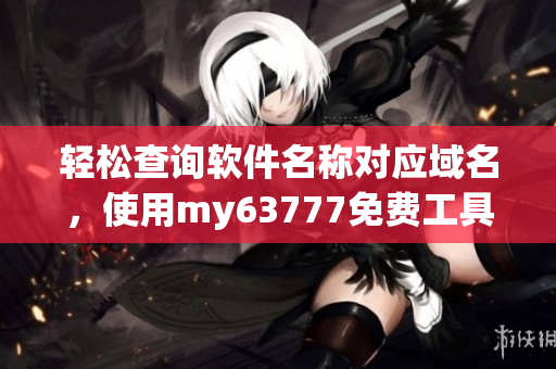 輕松查詢軟件名稱對應(yīng)域名，使用my63777免費(fèi)工具
