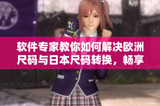 軟件專家教你如何解決歐洲尺碼與日本尺碼轉(zhuǎn)換，暢享跨國軟件開發(fā)之路！