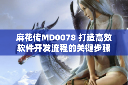 麻花傳MD0078 打造高效軟件開發(fā)流程的關鍵步驟