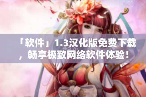 「軟件」1.3漢化版免費下載，暢享極致網絡軟件體驗！