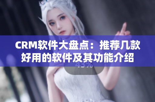CRM軟件大盤(pán)點(diǎn)：推薦幾款好用的軟件及其功能介紹