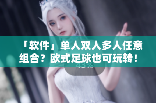 「軟件」單人雙人多人任意組合？歐式足球也可玩轉(zhuǎn)！