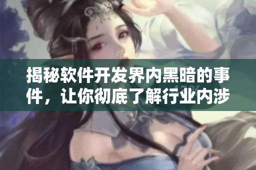 揭秘軟件開發(fā)界內(nèi)黑暗的事件，讓你徹底了解行業(yè)內(nèi)涉黑現(xiàn)狀!