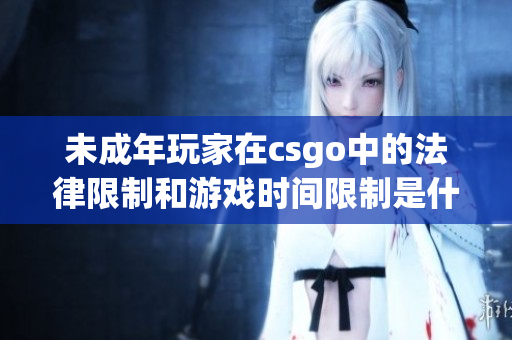 未成年玩家在csgo中的法律限制和游戲時間限制是什么？