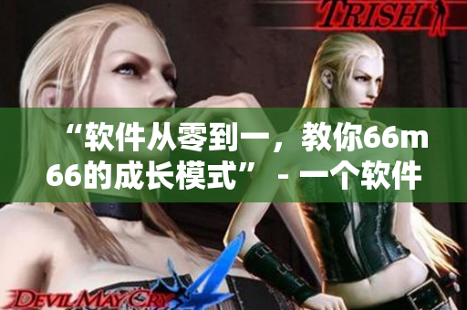 “軟件從零到一，教你66m66的成長模式” - 一個軟件開發(fā)者的經驗分享。
