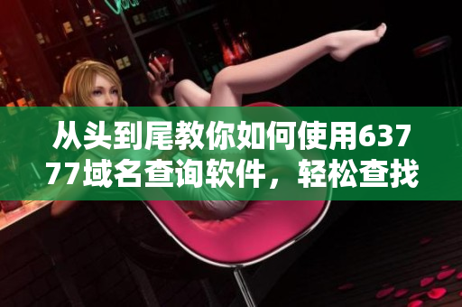從頭到尾教你如何使用63777域名查詢軟件，輕松查找你需要的信息