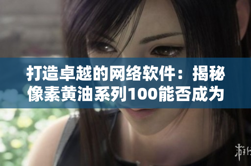 打造卓越的網(wǎng)絡(luò)軟件：揭秘像素黃油系列100能否成為開發(fā)利器？