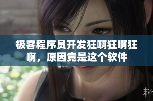 極客程序員開發(fā)狂啊狂啊狂啊，原因竟是這個軟件