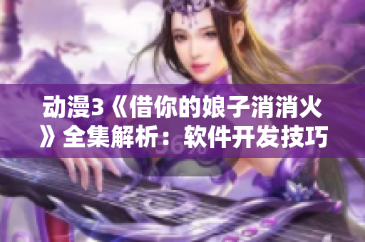 動(dòng)漫3《借你的娘子消消火》全集解析：軟件開(kāi)發(fā)技巧與心得分享