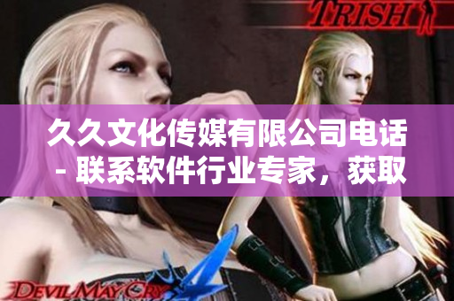 久久文化傳媒有限公司電話 - 聯(lián)系軟件行業(yè)專家，獲取最新咨詢和支持
