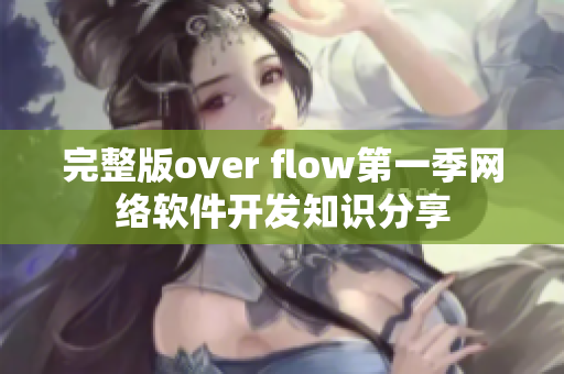 完整版over flow第一季網(wǎng)絡(luò)軟件開發(fā)知識(shí)分享