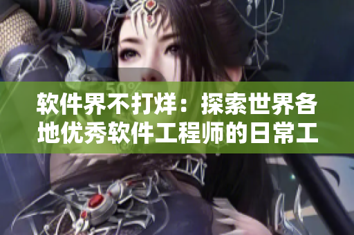 軟件界不打烊：探索世界各地優(yōu)秀軟件工程師的日常工作和生活！