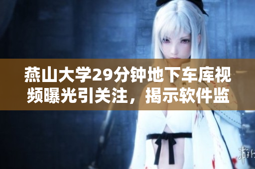 燕山大學(xué)29分鐘地下車庫視頻曝光引關(guān)注，揭示軟件監(jiān)控安全漏洞