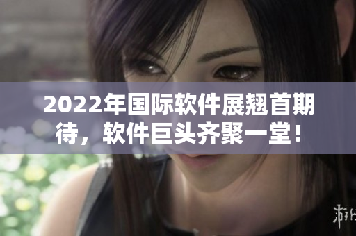 2022年國際軟件展翹首期待，軟件巨頭齊聚一堂！