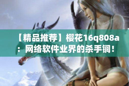【精品推薦】櫻花16q808a：網(wǎng)絡(luò)軟件業(yè)界的殺手锏！