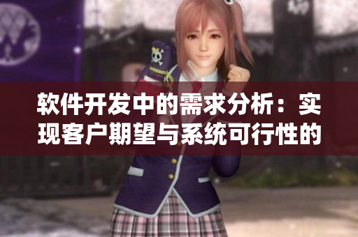 軟件開(kāi)發(fā)中的需求分析：實(shí)現(xiàn)客戶(hù)期望與系統(tǒng)可行性的平衡
