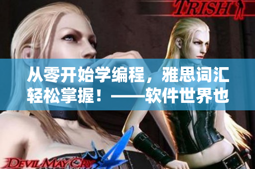 從零開(kāi)始學(xué)編程，雅思詞匯輕松掌握！——軟件世界也需要雅思詞匯