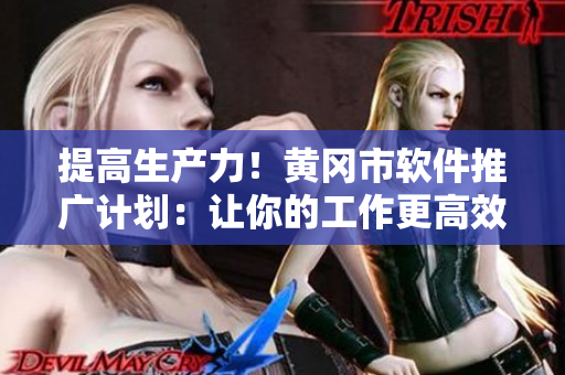 提高生產(chǎn)力！黃岡市軟件推廣計劃：讓你的工作更高效