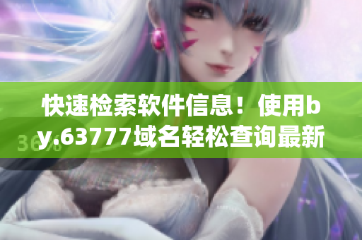快速檢索軟件信息！使用by.63777域名輕松查詢(xún)最新軟件版本