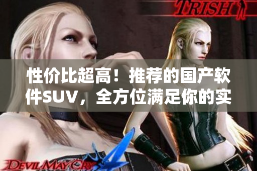 性價比超高！推薦的國產(chǎn)軟件SUV，全方位滿足你的實用需求