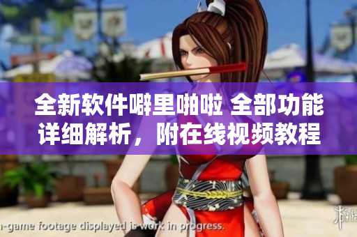 全新軟件噼里啪啦 全部功能詳細(xì)解析，附在線視頻教程
