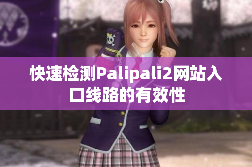 快速檢測Palipali2網(wǎng)站入口線路的有效性