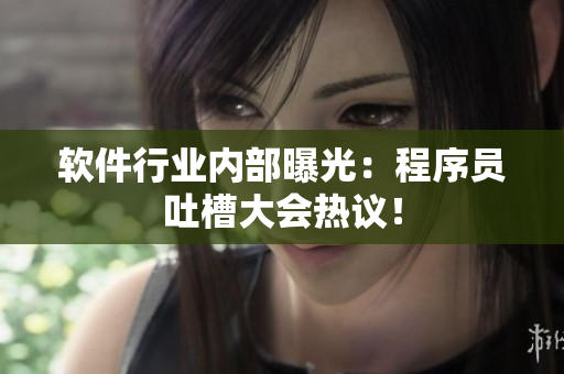 軟件行業(yè)內(nèi)部曝光：程序員吐槽大會熱議！