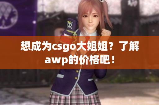 想成為csgo大姐姐？了解awp的價(jià)格吧！