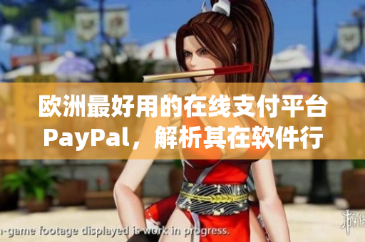 歐洲最好用的在線支付平臺PayPal，解析其在軟件行業(yè)的應(yīng)用