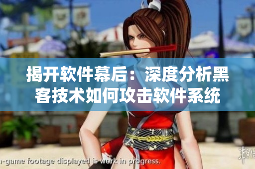揭開(kāi)軟件幕后：深度分析黑客技術(shù)如何攻擊軟件系統(tǒng)