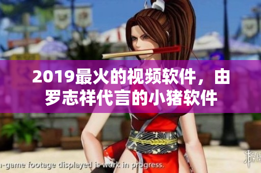 2019最火的視頻軟件，由羅志祥代言的小豬軟件