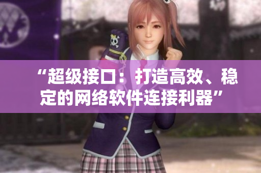 “超級接口：打造高效、穩(wěn)定的網(wǎng)絡(luò)軟件連接利器”
