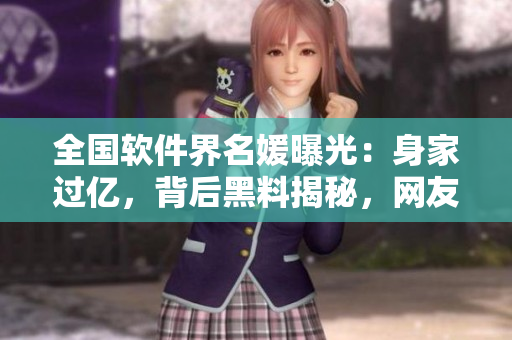 全國(guó)軟件界名媛曝光：身家過億，背后黑料揭秘，網(wǎng)友熱議