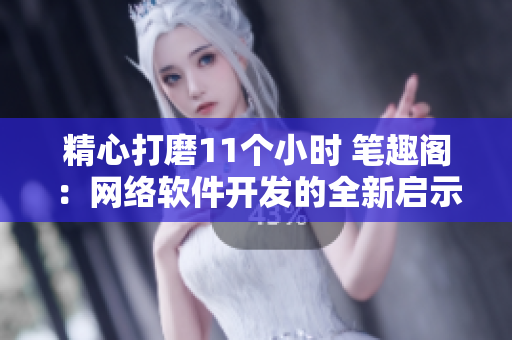 精心打磨11個小時 筆趣閣：網(wǎng)絡軟件開發(fā)的全新啟示