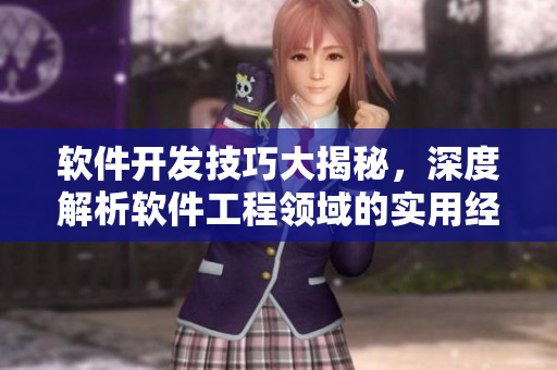 軟件開發(fā)技巧大揭秘，深度解析軟件工程領域的實用經(jīng)驗和最佳實踐