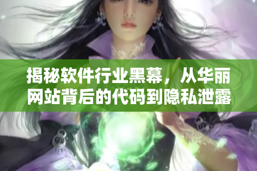 揭秘軟件行業(yè)黑幕，從華麗網(wǎng)站背后的代碼到隱私泄露的真相