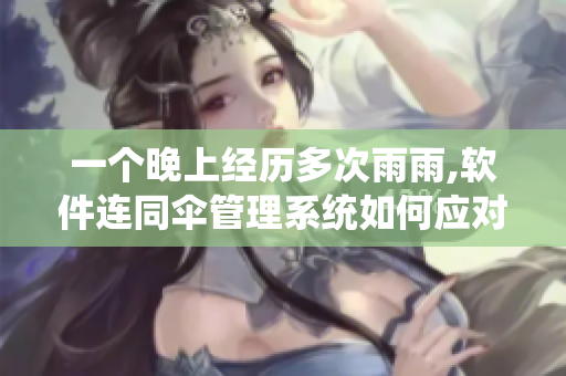 一個晚上經(jīng)歷多次雨雨,軟件連同傘管理系統(tǒng)如何應(yīng)對