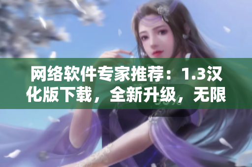 網絡軟件專家推薦：1.3漢化版下載，全新升級，無限可能！